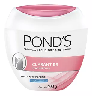Crema Facial Pond's Clarant B3 Piel Balanceada A Seca - 400g Tipo de piel Normal a seca