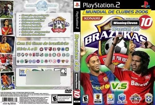 Jogo Futebol Atualizado 2023 Novembro Ps2 (Repro)