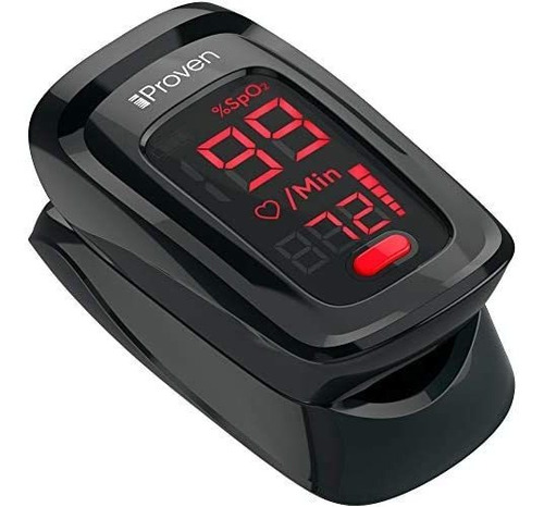 Imagen 3 de 3 de Oxìmetro Iproven Pulsioxímetro De Dedo - Monitor De Nivel