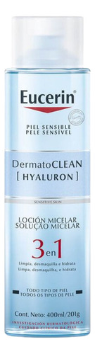 Eucerin Dermatoclean Loción Micelar Limpiadora 3en1 X 400 Ml