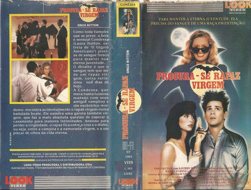 Vhs - Procura-se Rapaz Virgem - Jim Carrey