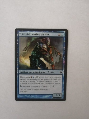 Tritónido Nativo De Nyx Magic The Gathering 