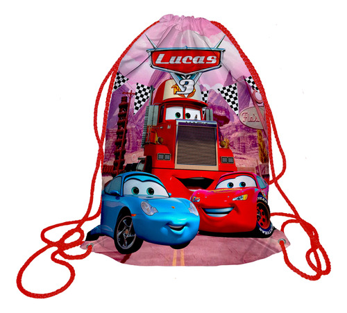 50 Morralito Dulcero Bolo Fiesta Infantil Cars 3