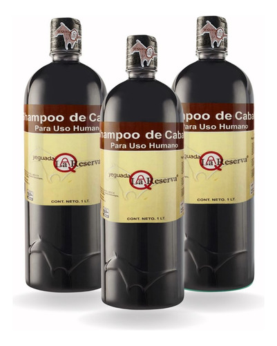  3 Shampoo Yeguada La Reserva 3000 mL