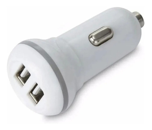 Adaptador + Cable Cargador Carro 3.1a 2usb Tipo C Cs-219