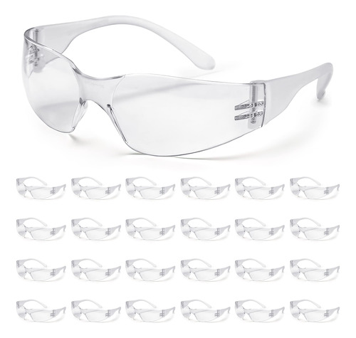 Ateret Gafas Protectoras De Policarbonato, Color Blanco Para