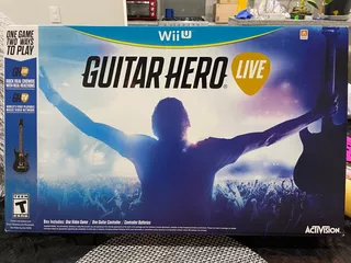 Guitar Hero Live (incluye Guitarra Seminuevo) Nintendo Wiiu