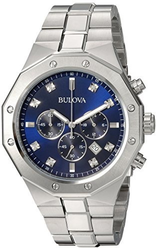 Reloj Bulova De Cuarzo Analógico Para Hombre Con Correa De A