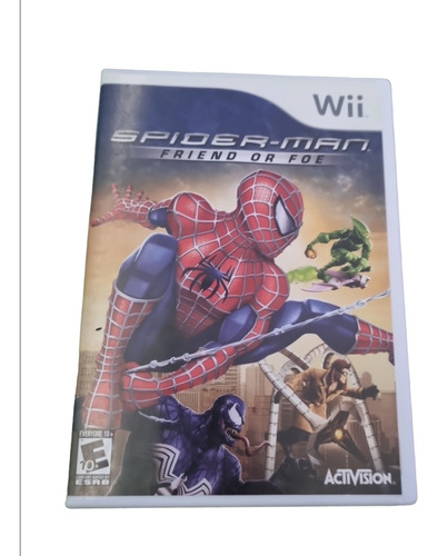 Spider-man Friend Or Foe Wii Fisico