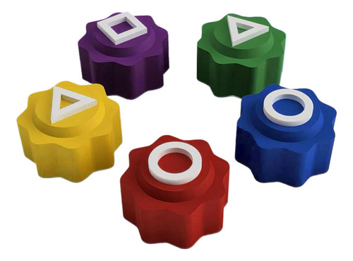 Gong Gi Juego De Dados Calidad Premium Juguete Coreano Negro