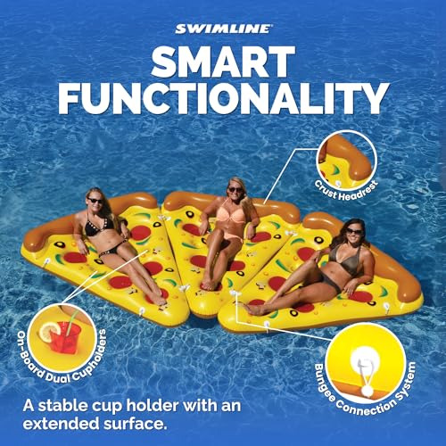Flotador De Piscina Inflable Para Pizza