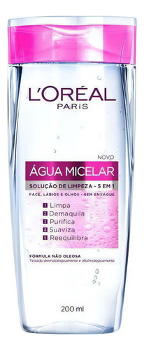 L'oréal - Demaquilante - Água Micelar - 200ml