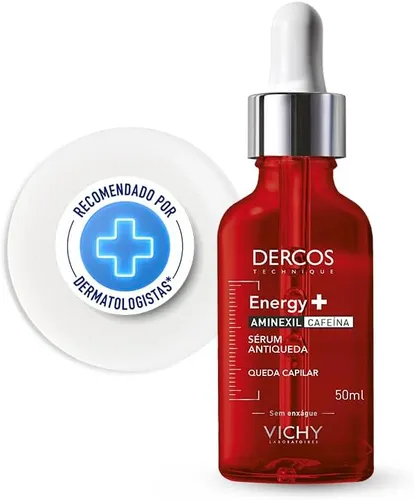 Dercos Technique Sérum Antiqueda Energy+ Aminexil Cafeína 50ml Vichy