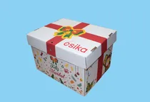 Comprar Cajas Navideñas Canastas De Cartón