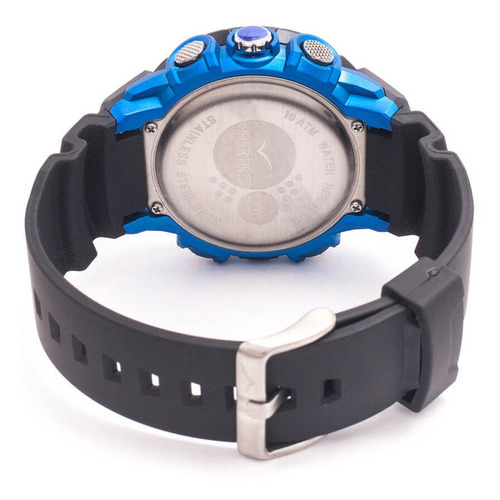 Reloj Strike Watch Ad1188-0aea-bkbu En Resina Para Hombre