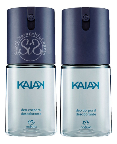 Natura 2 Desodorante Corporal Masculino 100ml Kaiak Clasico, Urbe, Humor A Dois, Paz Y Humor