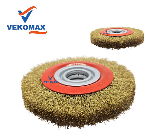 Cepillo Circular Bronceado 6 Pulgadas 150 Mm Amoladora Banco