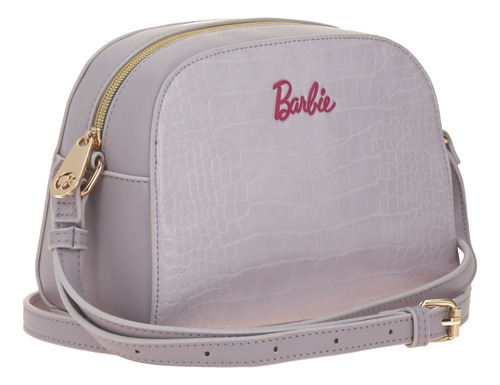 Crossbody /m Barbie Gorett Br22035-v Gaga Acabado de los herrajes Oro Color Lavanda Color de la correa de hombro Lavanda Diseño de la tela Liso