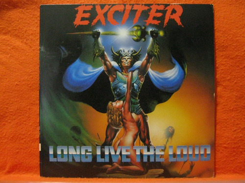Lp Disco De Vinil Exciter Long Live The Loud Com Encarte
