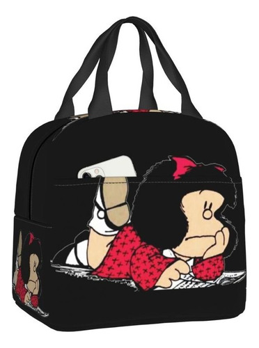 Mafalda Bolsas De Almuerzo Con Aislamiento Para Mujer, Dibuj