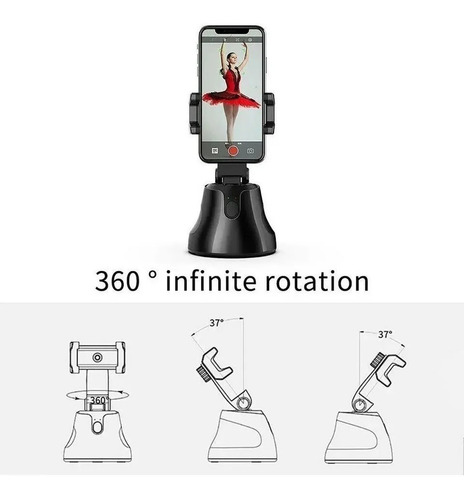 Robot Selfie Holder 360 Inteligente Base Con Seguimiento 360