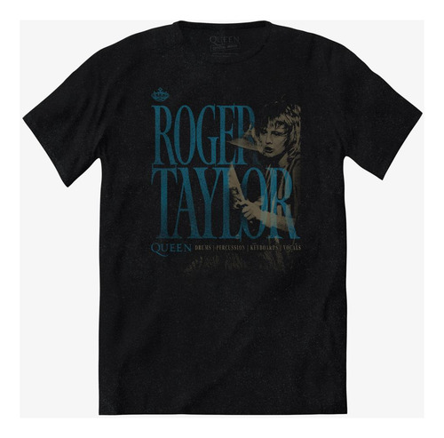 Camiseta Queen - Band Members Roger Taylor Queen