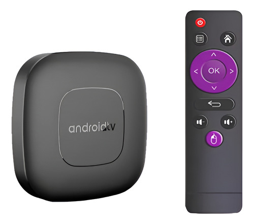 Tv Box Android 2gb Ram 8gb Rom Control Infrarrojo Negro Estándar
