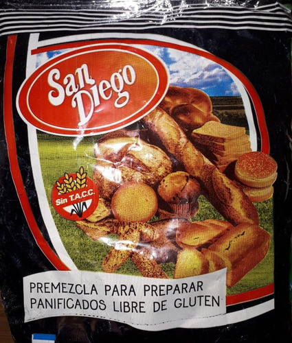 Caja De Premezcla De 20 Unidades ( San Diego) Para Celiacos