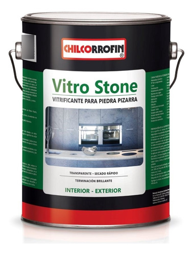 Vitro Stone Vitrostone Vitrificante Piedra 1 Gl Chilcorrofin