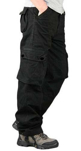 Pantalones Tácticos Tipo Cargo Para Hombre, Pantalones Casua