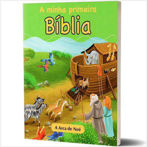 Livro Infantil A Minha Primeira Bíblia A Arca De Noé, De Vários Cooperadores., Vol. Único. Editora Rba, Capa Dura Em Português, 2017