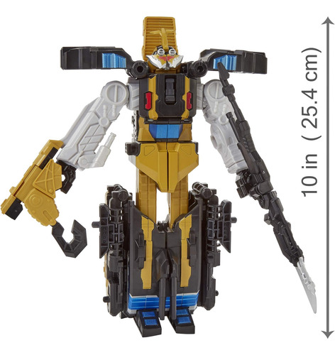 Power Rangers Beast Morphers Beast Wrecker Zord Convertendo