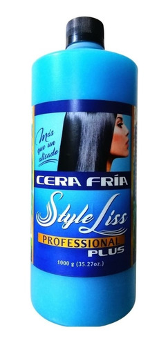 Cera Fria Pofessional Style Liss Mas Que Un Alisado 1 Litro