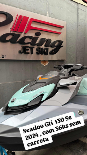 Seadoo Gti 130 Se 2024 C 36 Horas Sem Carreta , So Venda
