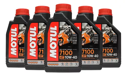 Aceite Motul 7100 10w40 4t 100% Sintético Frances (3 Litros)