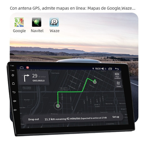 Estéreo 1+32g Para Nissan Altima 2007-2012 Cámara Gps Wifi