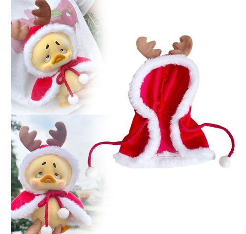 Capa Para Muñeca De Navidad, Ropa De Pato De Felpa,