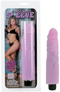 Vibrador  California Exotics Soft Touch Manga, Púrpura