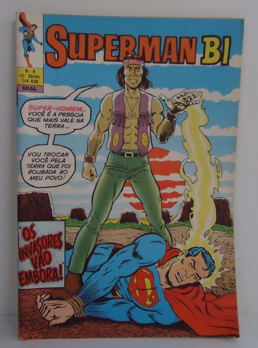 Superman Bimestral Formatinho Ebal - Nº9 Set.-out. 1978