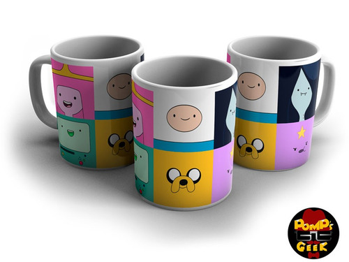 Imagem 1 de 8 de Caneca Personalizada 325 Ml Hora De Aventura 12x S/ Juros