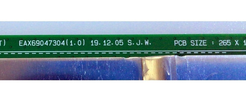 Main Lg Ebt66417706 / Eax69047304 / Modelo Oled65bxpua (Usado)