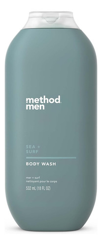3 Pack Method Body Wash Sea + Surf De 532ml Cada Uno