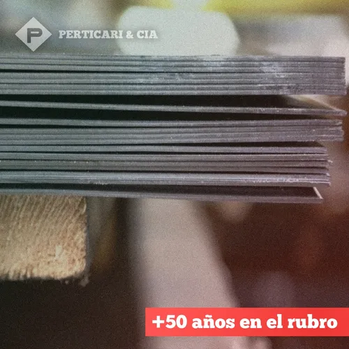 Chapa Lisa De Hierro N22 (0,71 Mm) De 1x2 Mts Perticari