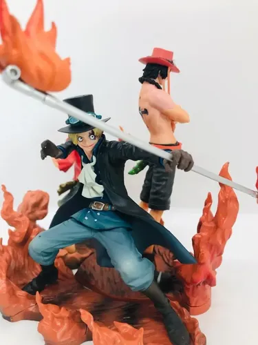 Collection Ace, Sabo E Luffy One Piece - Pronta Entrega