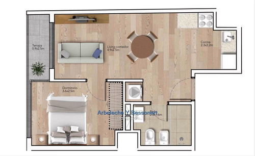 Imagen 13 de 14 de La Blanqueada! Estrene 2023 ! Apartamentos 1 Dormitorio!!
