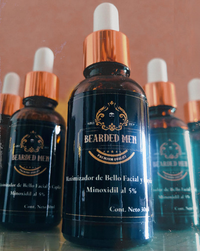 Tónico Para El Crecimiento De Barba Minoxidil