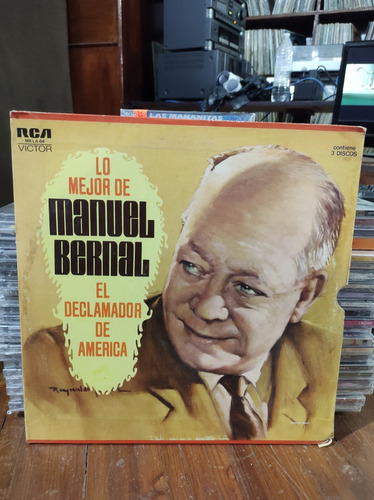 Manuel Bernal - Lo Mejor (compilacion 3xlps) -vinilo Lp 