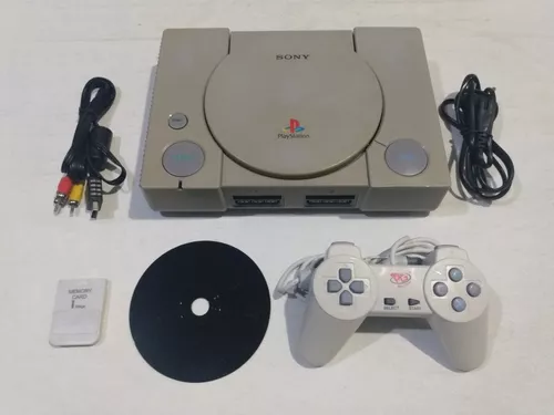 Playstation 1 Ps1 Fat Console Sony Original 2 controles Originais + Re