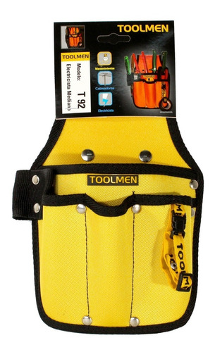 Imagen 4 de 8 de Cinturón Porta Herramientas Toolmen T92 Electricista Mediano