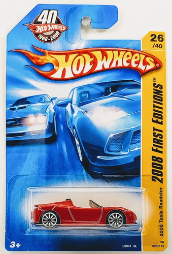 Hot Wheels 2008 Tesla Roadsters First Editions 26/172 26/40